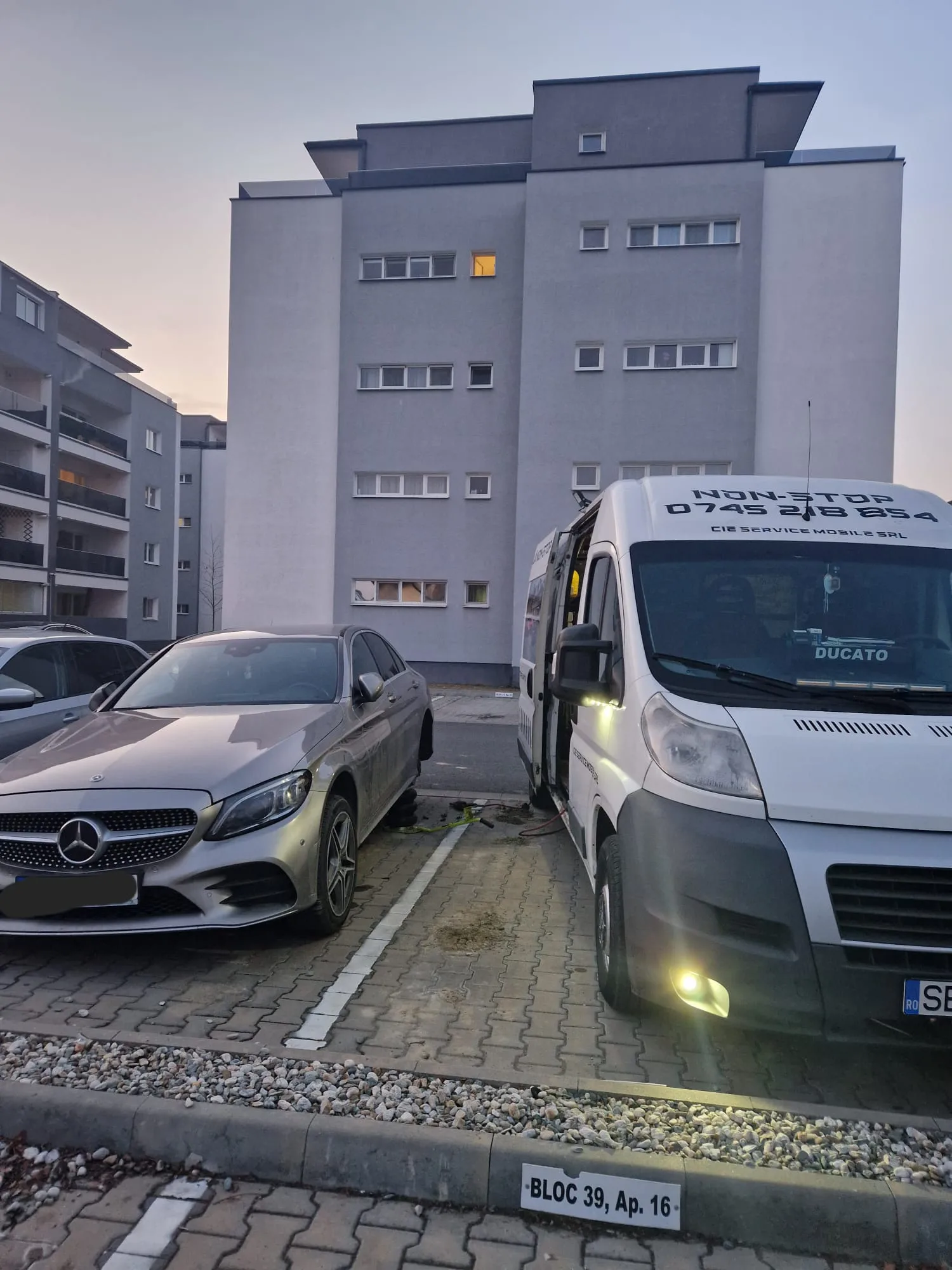 Schimb anvelope la domiciliu Sibiu
